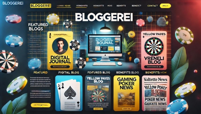 Bloggerei Bereiche